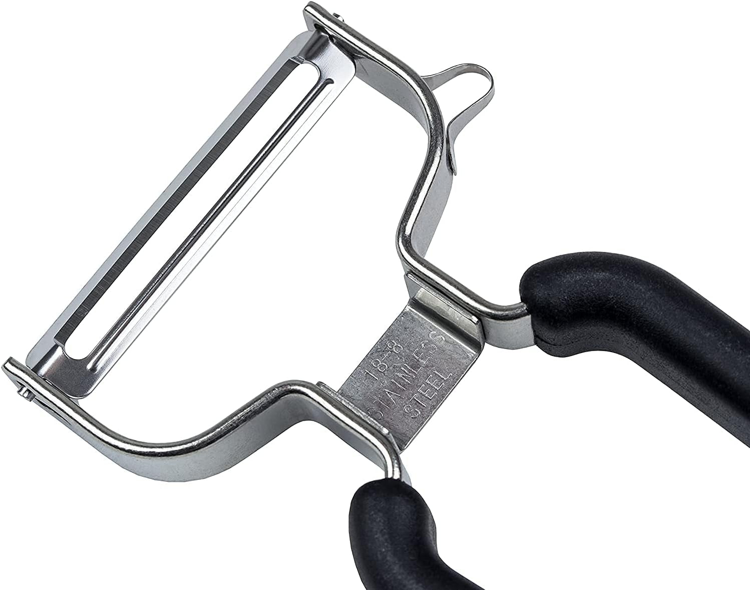 Lurch Éplucheur économique Éplucheur de pommes de terre en acier inoxydable avec tête de lame Éplucheur de meubles Naty Shop