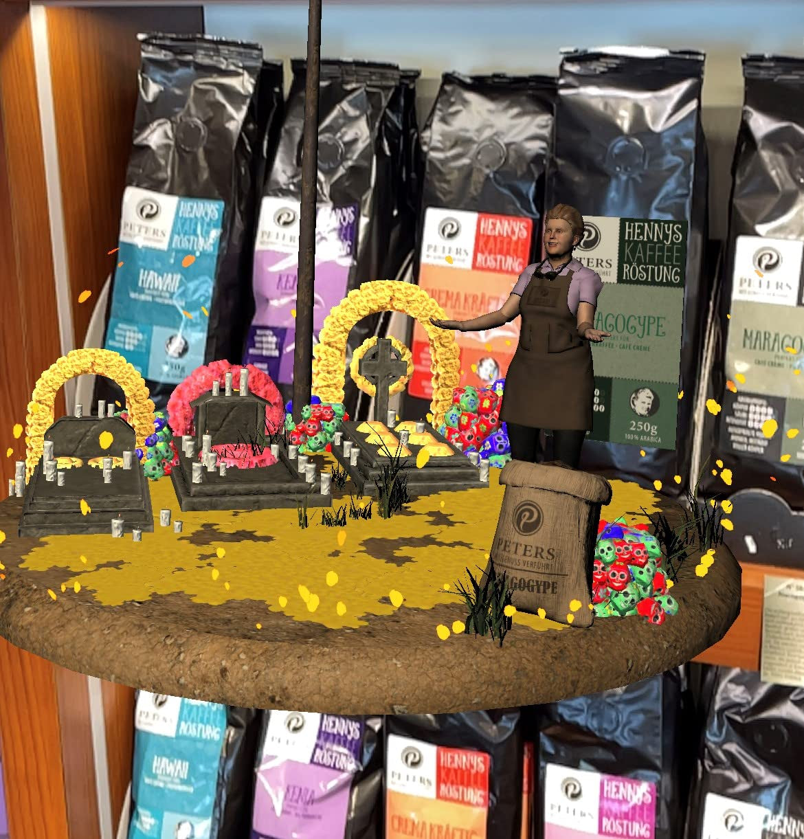 Peters, Boabe de cafea Arabica, Ideal pentru mașini complet automate Cafea Naty Shop