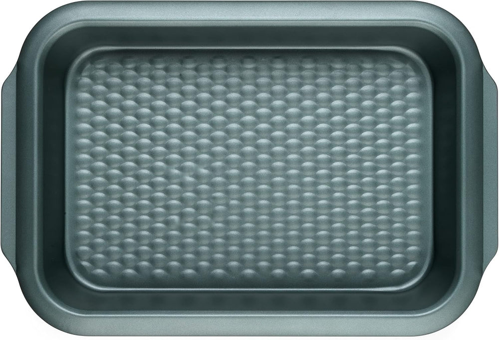 Progress BW09819G2EU7 Shimmer Kollektion, Runde Backform Aus Kohlenstoffstahl Mit Antihaftbeschichtung, Ideal For Pies, Kuchen, Torten Und Quiches, 28 cm, Vert Moules et plaques à pâtisserie Naty Shop 39Cm Bräter