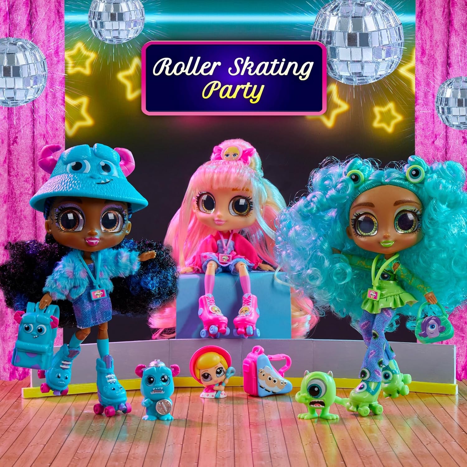 Disney Doorables Adoorbs Serie 2 Sammlerpuppen mit Zubehör, 14cm, Fashion-Puppe, Spielzeug ab 5, Just Play