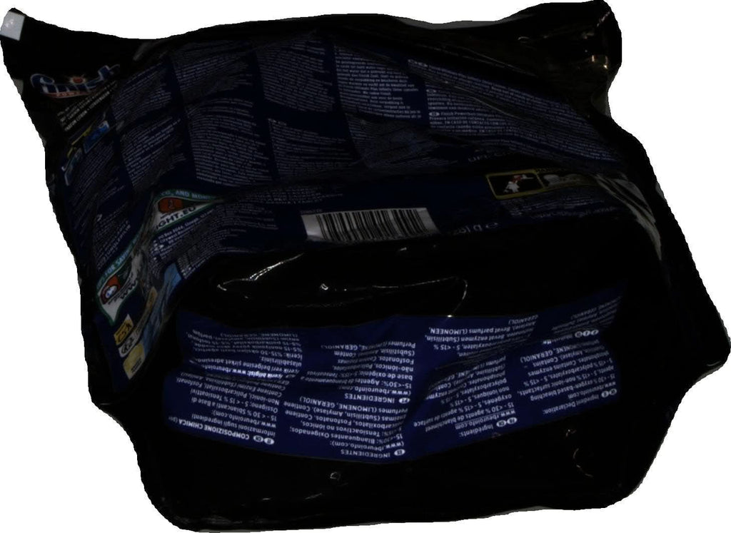 Finish Ultimate plus Infinity Shine Citrus Dishwasher Tabs - Tablete pentru mașină de spălat vase, curățare intensivă - 105 capsule, lămâie Naty Shop