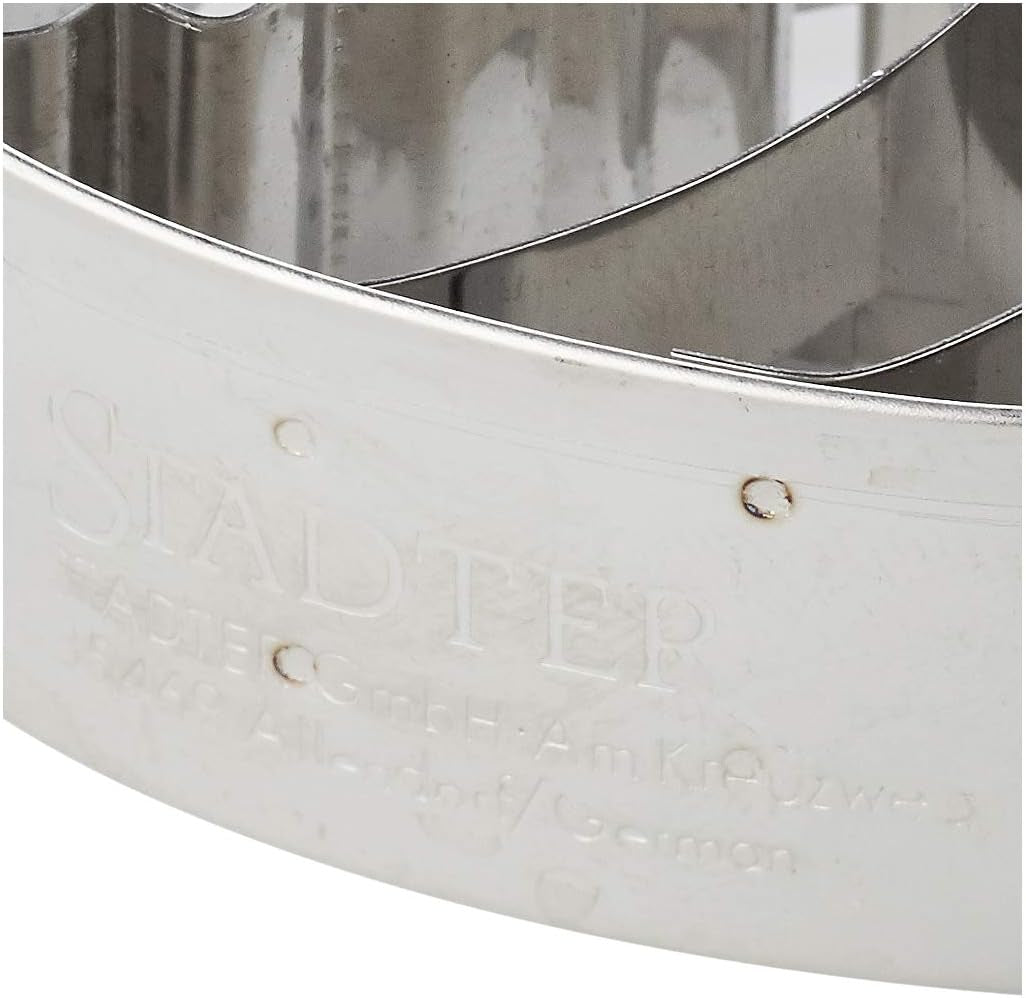 Städter Bee 7 cm en acier inoxydable, argent