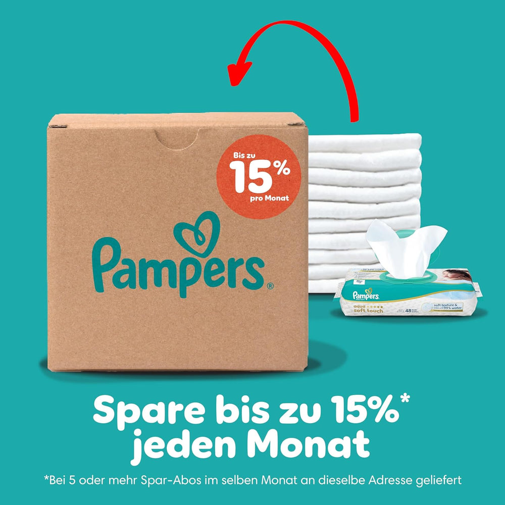 Pampers Baby Dry Pants Diaper Patrol Puppy Edition, taille 5, 160 couches, 11 kg - 17 kg, réglage 360° avec système d'arrêt et de protection