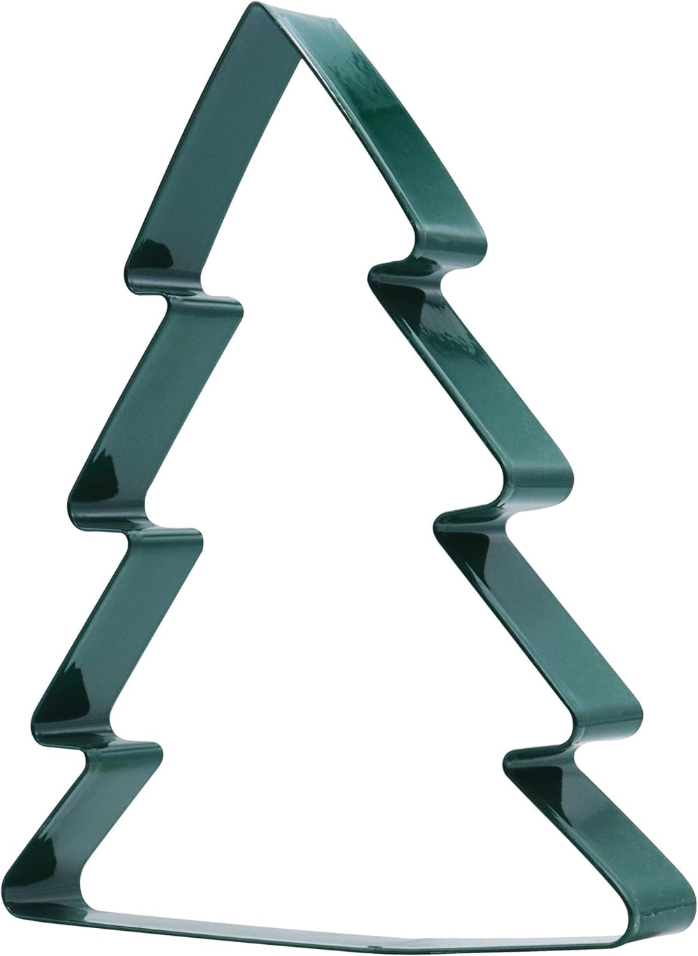 Boîte à biscuits de Noël géante, sapin de Noël (18 cm), vert