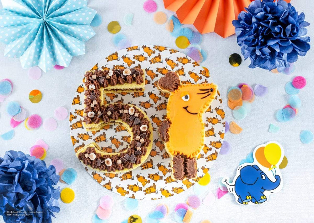 Dr. Oetker "Mouse Giant Cookie Cutter" Souris, emporte-pièce en acier inoxydable de haute qualité, cadre de cuisson pour découper des formes, cadre pour remplir des couches de petits biscuits de souris (couleur : argent)