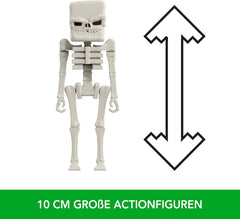 Mattel Minecraft Story Set avec 4 figurines d'action et 3 accessoires Rencontres dans l'Overworld Set Minecraft Movie Inspired Collectible Toy JFR70 Action Figures Naty Shop