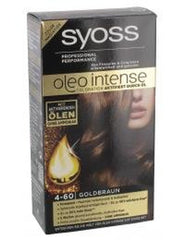 Syoss Oleo Intense Coloration 5-86 Sweet Brown 3 Pack (3 x 1 pièce) Naty Shop Couleur de cheveux Golden Brown 1 pièce (1 paquet)