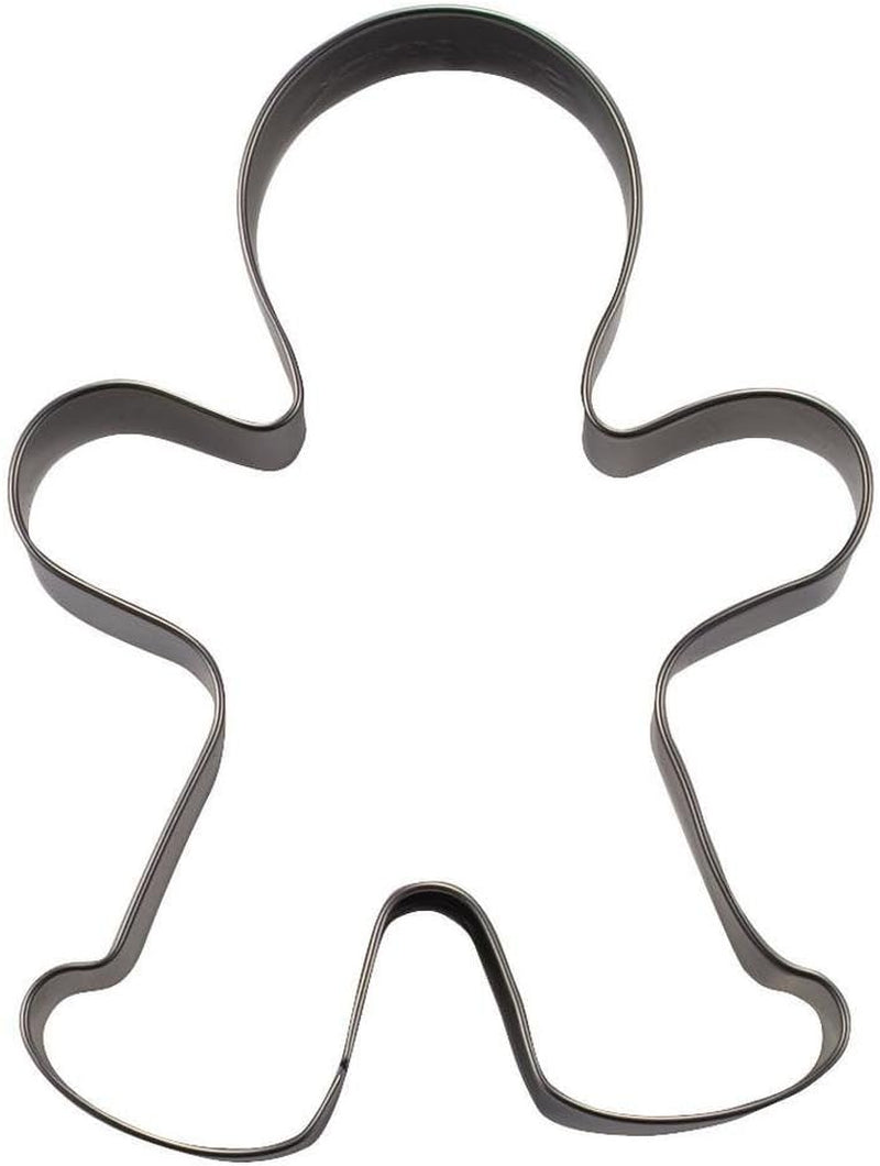 Boîte à biscuits Städter 041318 Bonhomme en pain d'épices acier inoxydable 10 cm