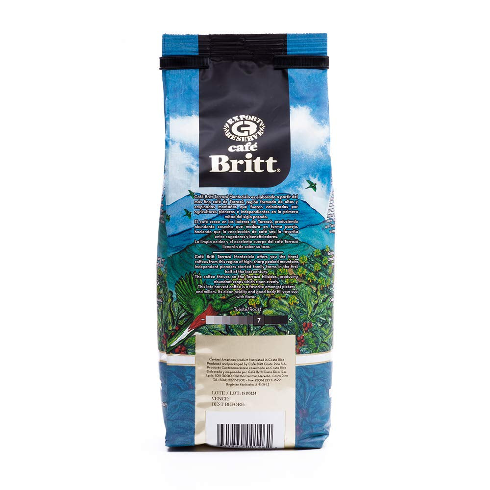 Café Tarrazu Montecielo en grains entiers, paquet 340g