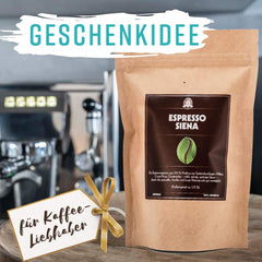 Henry's Espresso Siena 500g - Würziger Körper - Dunkle Röstung - erlesene Qualität - Handwerklich in Deutschland geröstet - Kaffeebohnen direkt vom Bauern