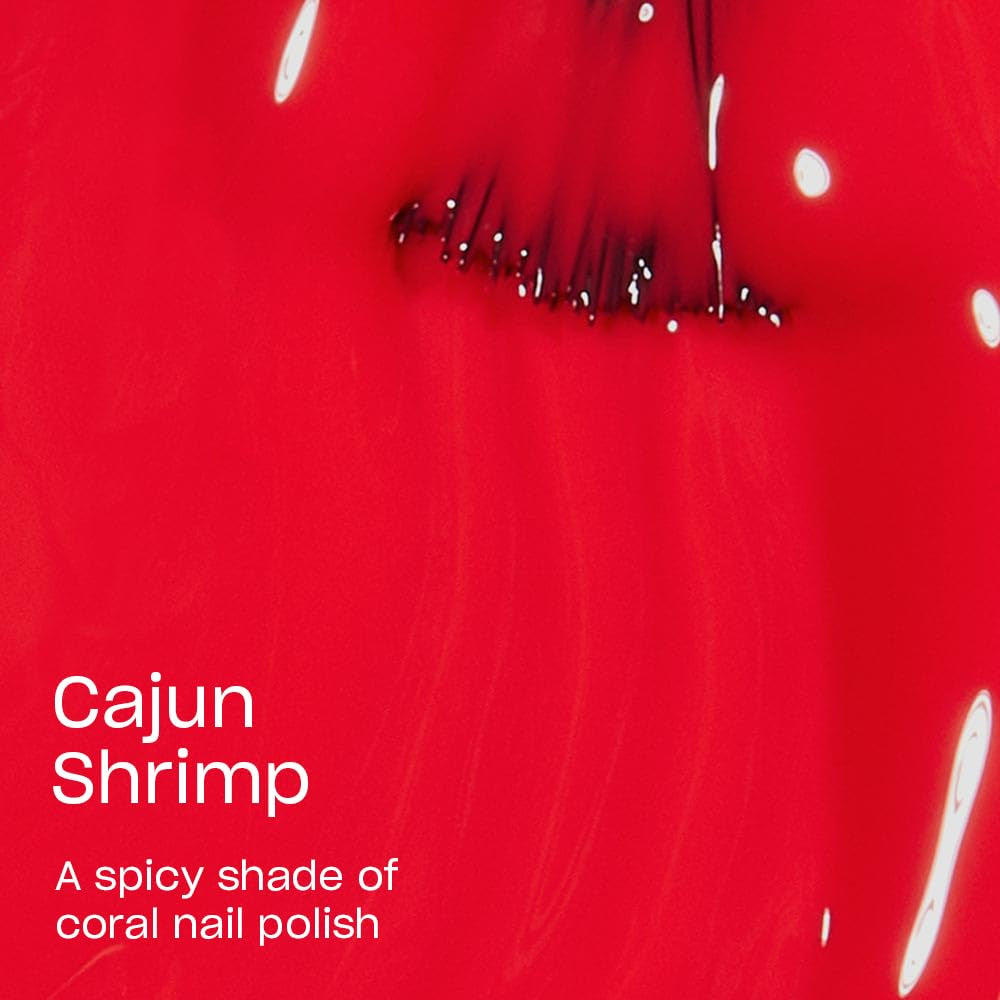 Vernis à ongles OPI dans les tons de rouge et d'orange - Vernis à ongles à séchage rapide, résistant aux éclats et longue tenue - dure jusqu'à 7 jours - avec pinceau ProWide extra-large