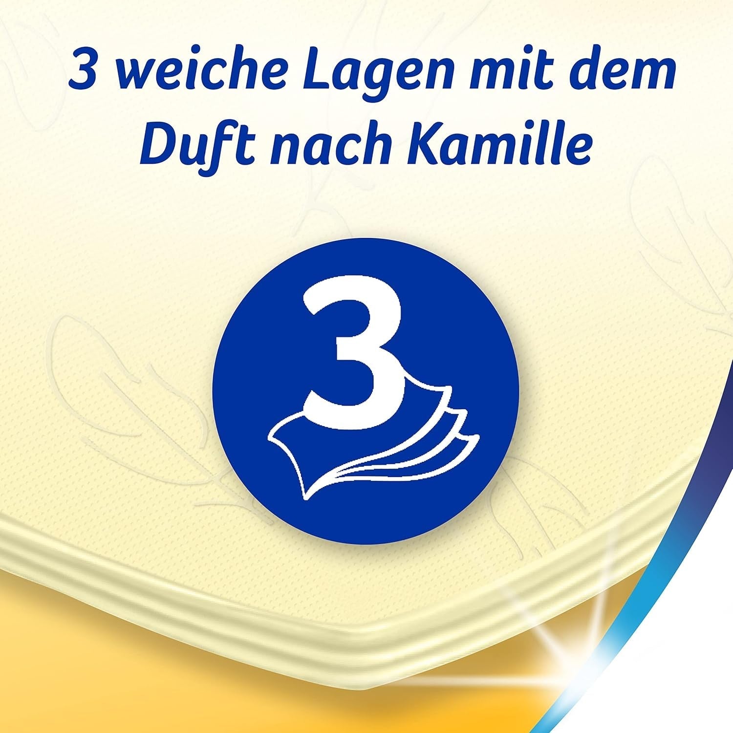 Zewa Proven Camomille Papier toilette avec paille 7X 8Rolls