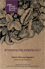 Äthiopische Eierfrucht (Solanum Aethiopicum) 20 Samen Afrikanische Sorte