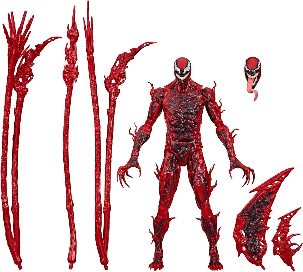 Marvel Legends Series Carnage Venom : Let There Be Carnage Deluxe Figurine à collectionner 15 cm Rouge Figurines Naty Shop Titre par défaut