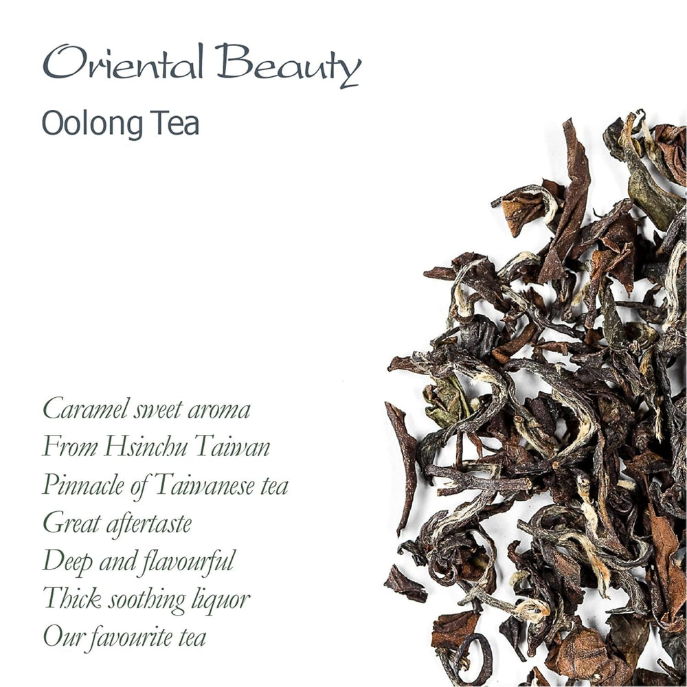 Oriental Beauty Thé Oolong de Taiwan - Dongfang Meiren Thé taïwanais - Wu Long White Tips ou Thé Bleu Wu Long Thé Thé bleu oriental Thé bleu Thé Olong Thé Olong Thé Oolong biologique Thé Oolong
