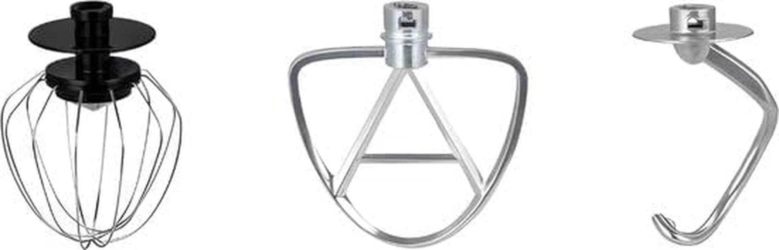 MPM - Planeten-Küchenmaschine Mit 2 Rührschüsseln 4 & 5 Liter - 1600W Küchenmaschine - Schwarz Mère et Enfant Naty Shop