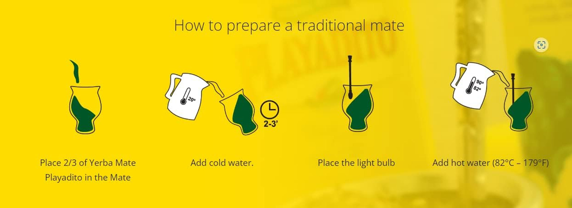 Thé traditionnel Yerba Mate 1 kg, original d'Argentine, avec tiges, goût délicat