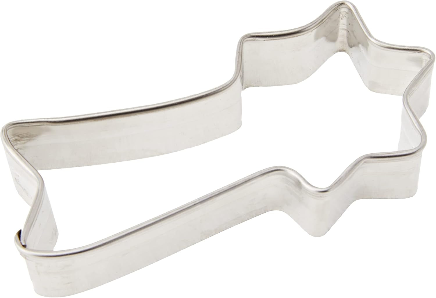 Zenker Emporte-pièce étoile filante, emporte-pièce de Noël, emporte-pièce fondant, emporte-pièce de haute qualité, ustensile de cuisine en acier inoxydable, couleur : argent