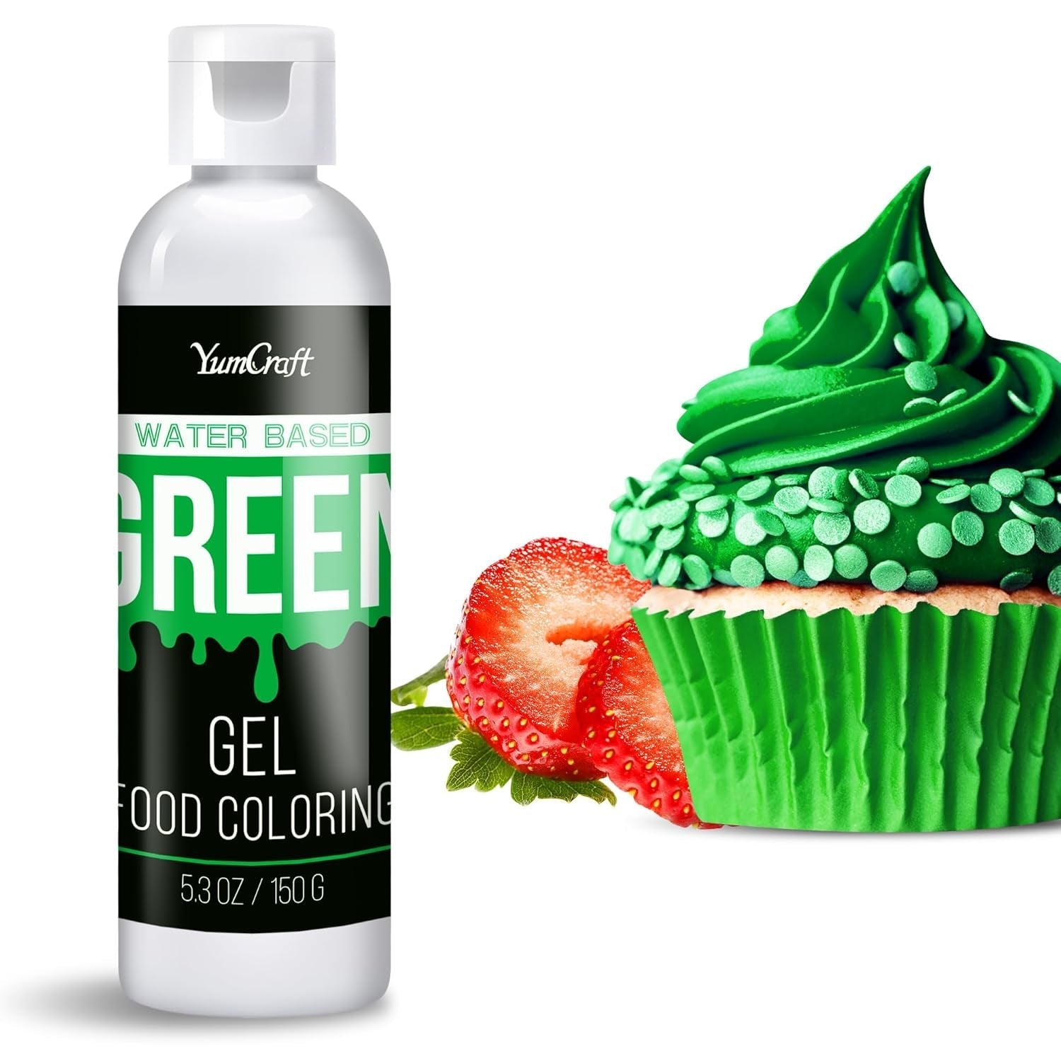Colorant alimentaire en gel – Colorant alimentaire en gel hautement concentré pour gâteaux, pâtisserie, œufs de Pâques, boissons – Colorant alimentaire sans sucre pour fondant, glaçage, slime, décoration de gâteaux (velours rouge, 150 g)