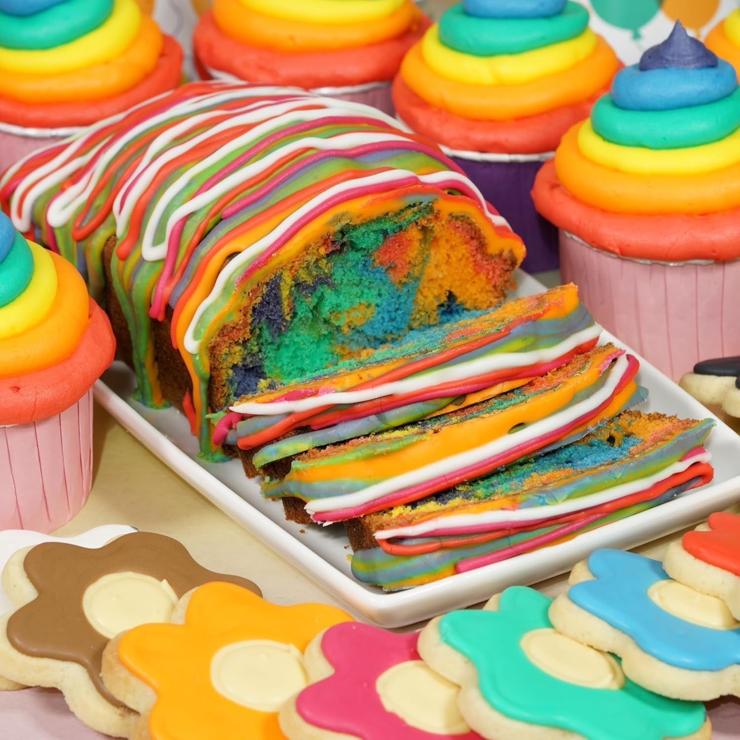 Colorant alimentar Sugarflair Colourflex Extra Paste, roșu - Colorant alimentar comestibil pentru cremă de unt, ciocolată, pastă de zahăr, glazură, fondant, mixuri pentru prăjituri, aluat și multe altele - 25g