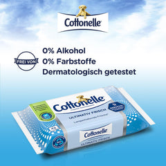 Șervețele umede, Ultimate Fresh, 12 X 42 șervețele, tehnologie Deodycylx, delicată pentru piele, fără alcool și coloranți, sensibilă, biodegradabilă