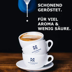 Martermühle Crème Espresso Forte 500g | Arabica/Robusta | Saveurs : Cacao noir, noisette | Grains d'espresso entiers légèrement torréfiés, faible acidité