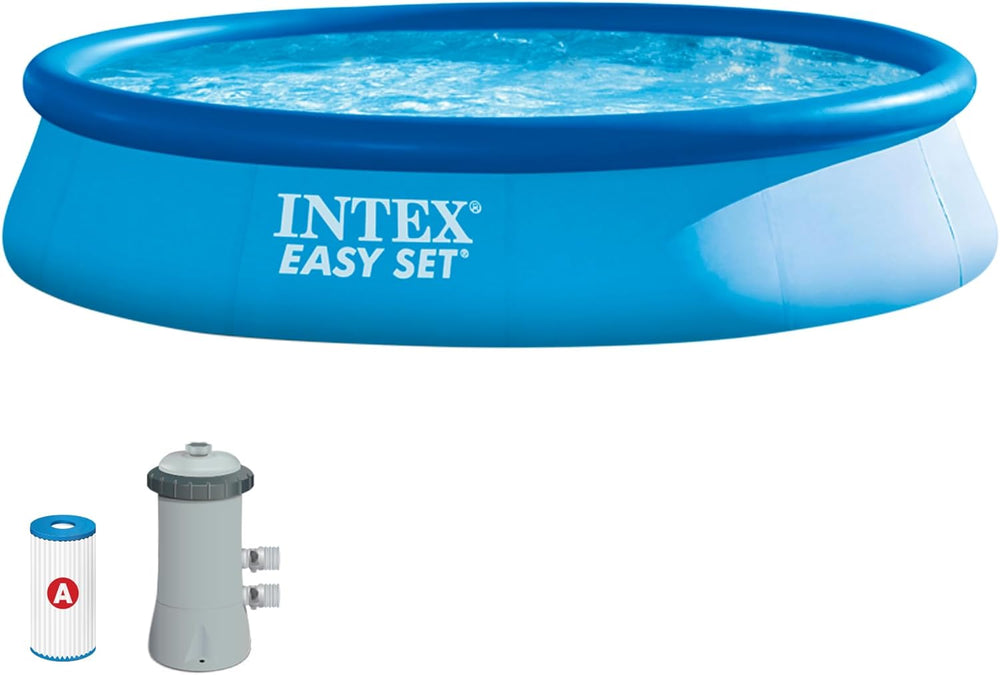 Piscine hors sol Intex Easy Set - Pour enfants, 183 cm x 183 cm x 51 cm, 28101NP, Bleu