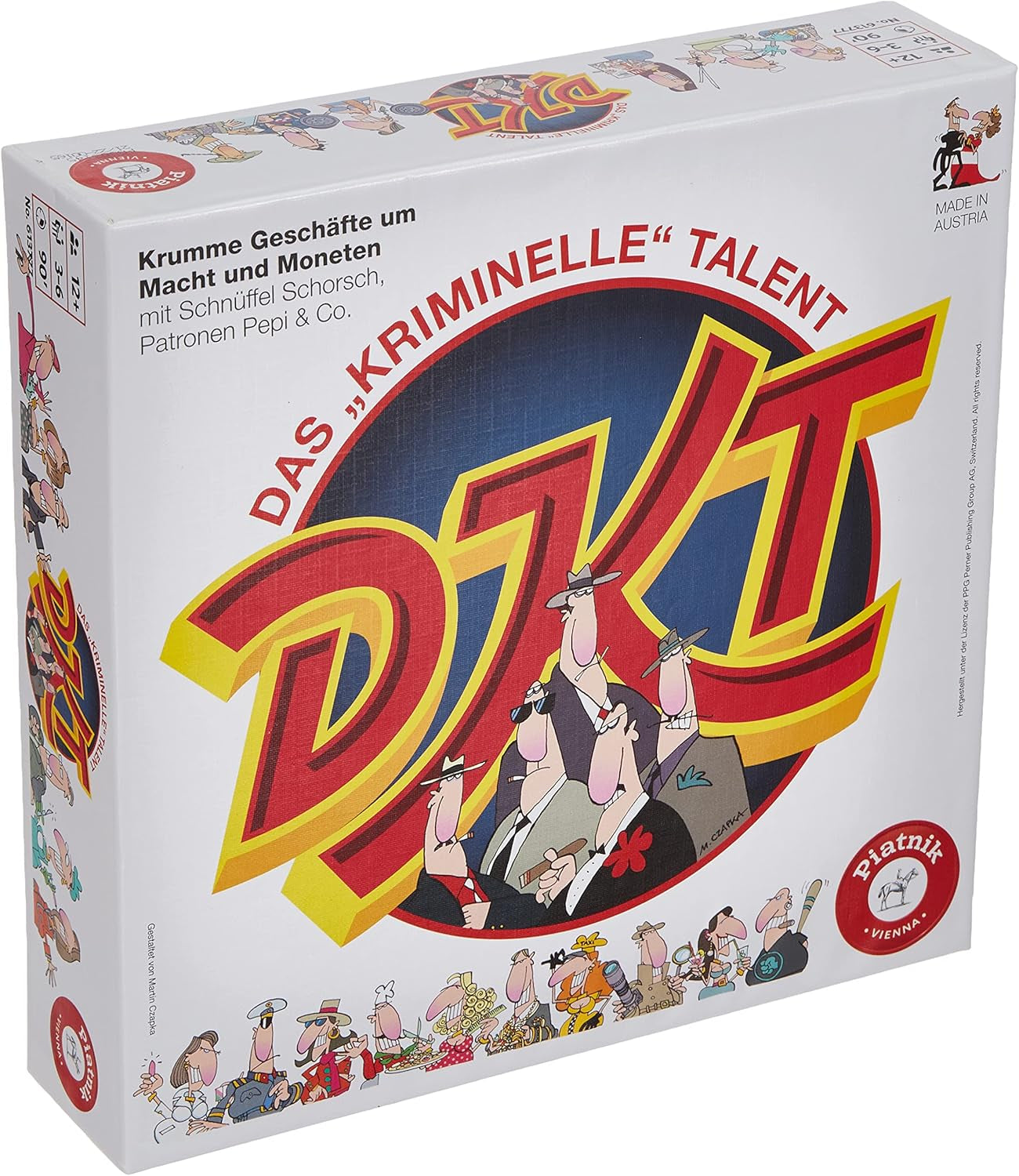 Piatnik PIA06137 6137 DKT Le talent meurtrier