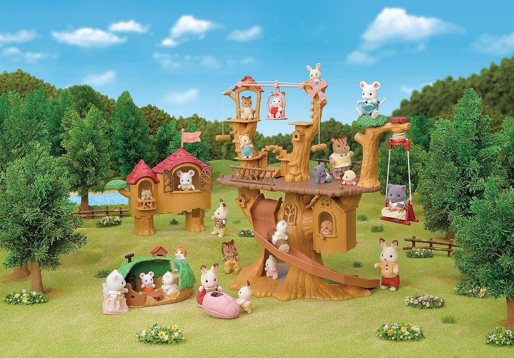 Sylvanian Families 5452 Téléphérique pour bébé - Ensemble de jeu pour maison de poupée