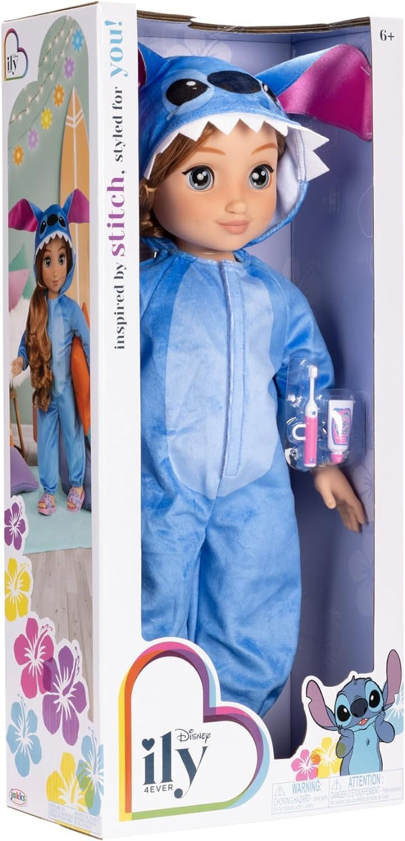 JAKKS Disney ILY 4EVER 45cm Charakterisierte Puppe - Stitch inspiriert, Strawberry Blonde Doll