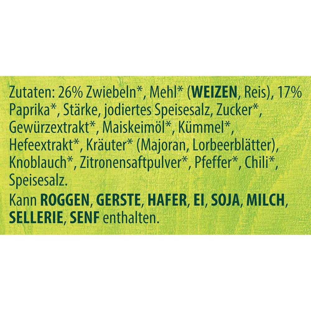 Knorr Fix Würzmischung Paprika-Gulash pour un leckeres Fleischgericht avec des ingrédients naturels 4 portions