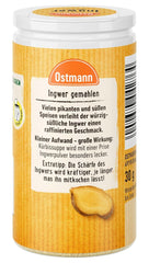 Ostmann Gewürze - Ingwer gemahlen | Nachfüllbare & recyclable Verpackung | 30 g dans Der Streudose