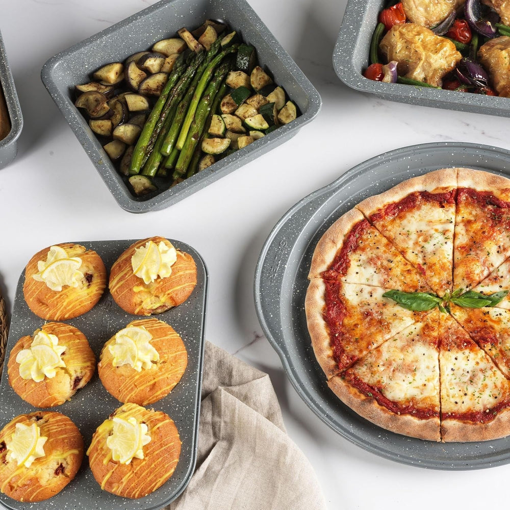 Salière, plaques à pâtisserie, formes et tailles diverses, gris Moules et plaques à pâtisserie Naty Shop