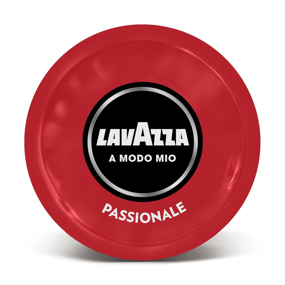Lavazza, A Modo Mio Passionale, 256 capsules de café, pour un Espresso aux notes de caramel et de chocolat, 100% Arabica, intensité 11/13, torréfaction foncée, 16 paquets x 16 capsules
