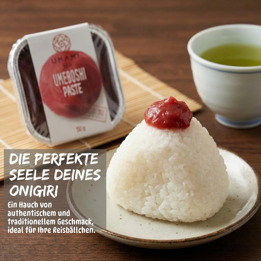 Pâte japonaise Umeboshi, pâte fermentée avec shiso, 150 g