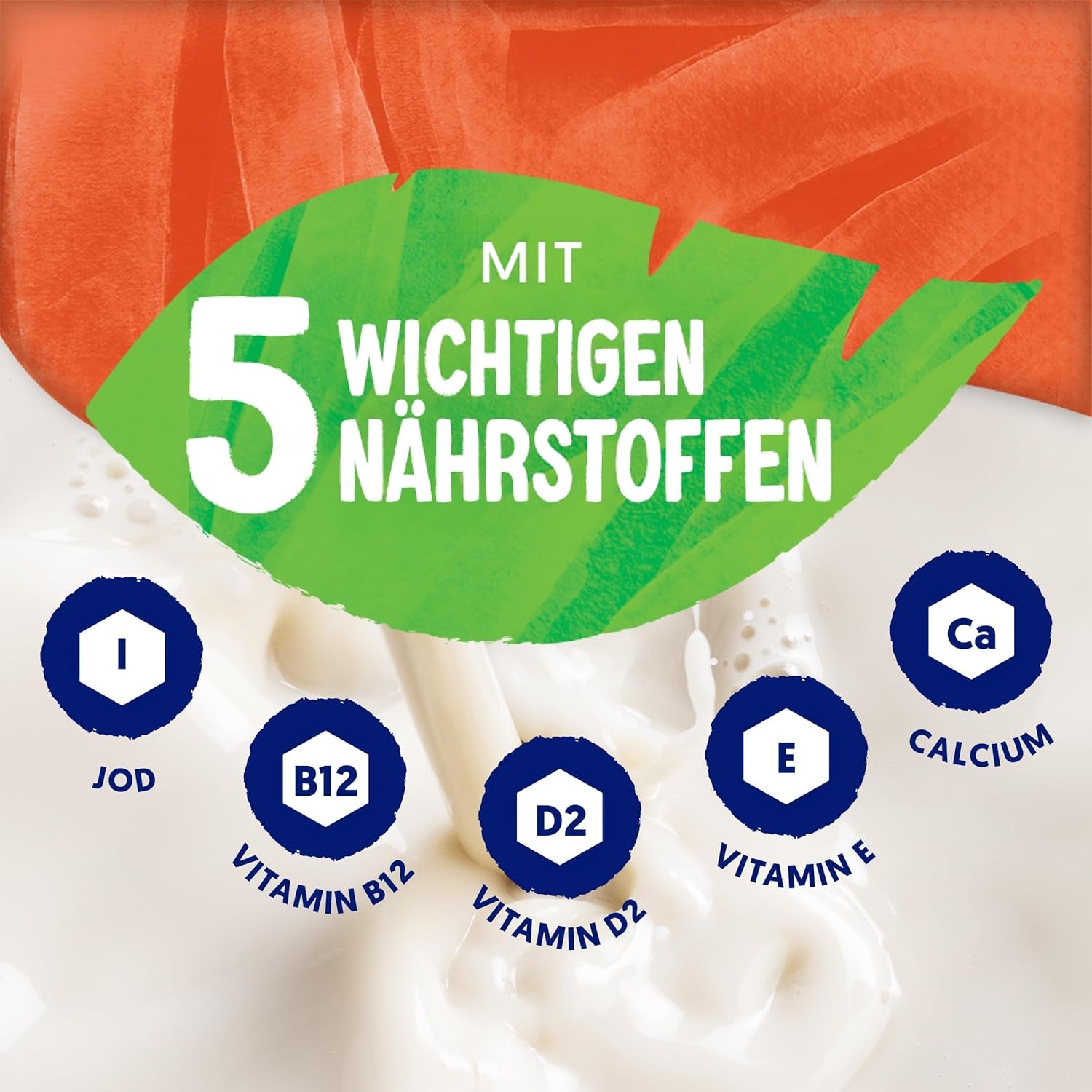 Alpro Haferdrink ohne Zucker – Milchalternative auf Haferbasis – Vegan et sans lactose – Riche en substances de ballast, calcium et vitamines – 8 x 1 L
