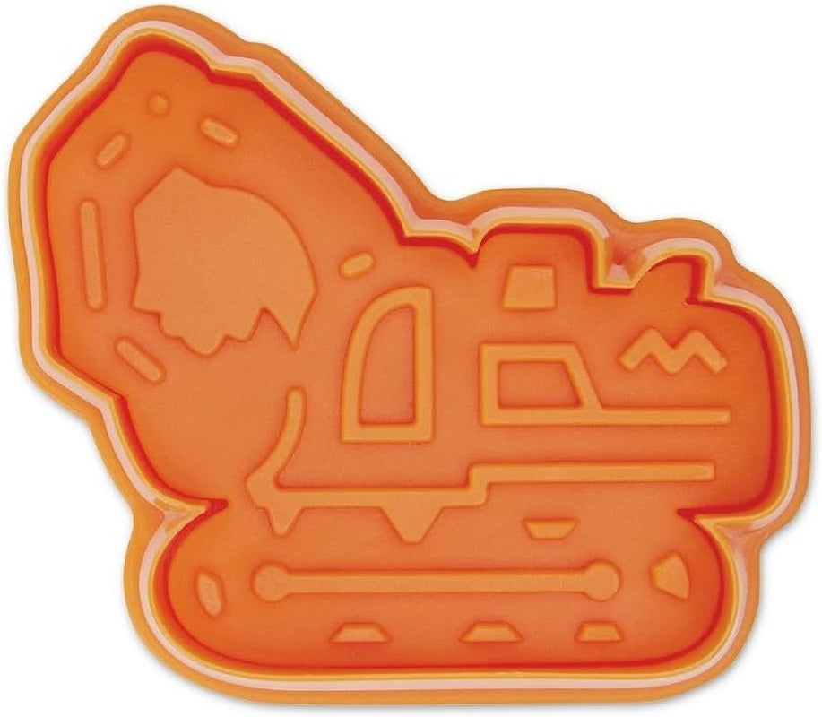 Städter 171992 Emporte-pièce Digger, plastique, orange