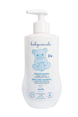 Babycoccole șampon de baie pentru bebeluși și copii, cu extracte de flori de lotus și ingrediente naturale, pentru piele sensibilă, 250 ml Copii - Baie si Skincare Naty Shop
