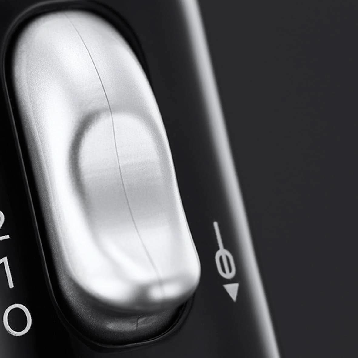 Russell Hobbs Mélangeur à main [Handrührgerät] Desire Rot (5 Geschwindigkeitsstufen+Turbofunktion, 2 Spülmaschinengeeignete Rührbesen & Knethaken, Auswurftaste, Aufrechte Parkposition) Handrührer 24670-56 Kitchen Naty Shop