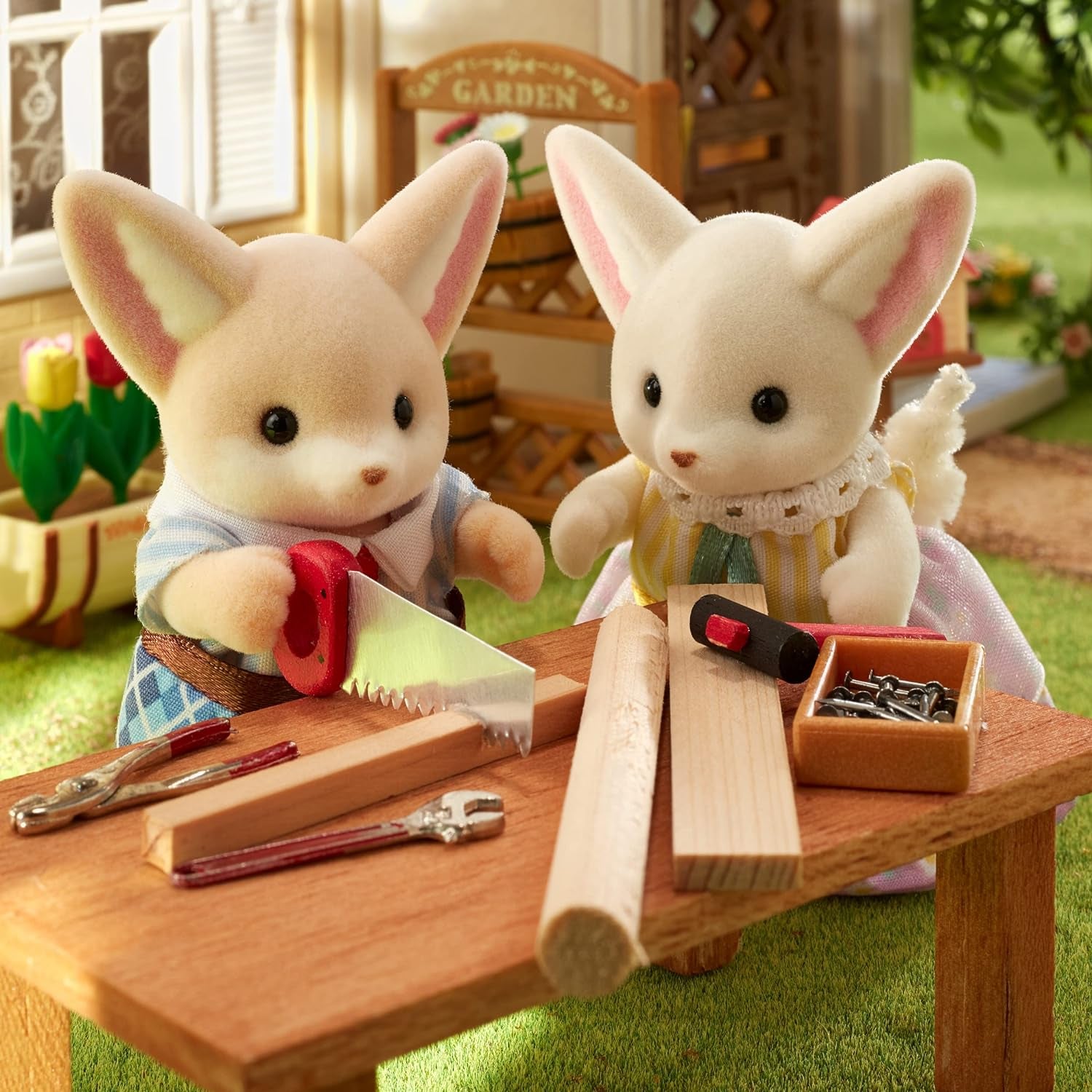 Sylvanian Families L5696 Famille Renard du Désert