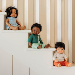 Miniland Babypuppe sud-américain pour filles 38 cm-31058, Zufällig