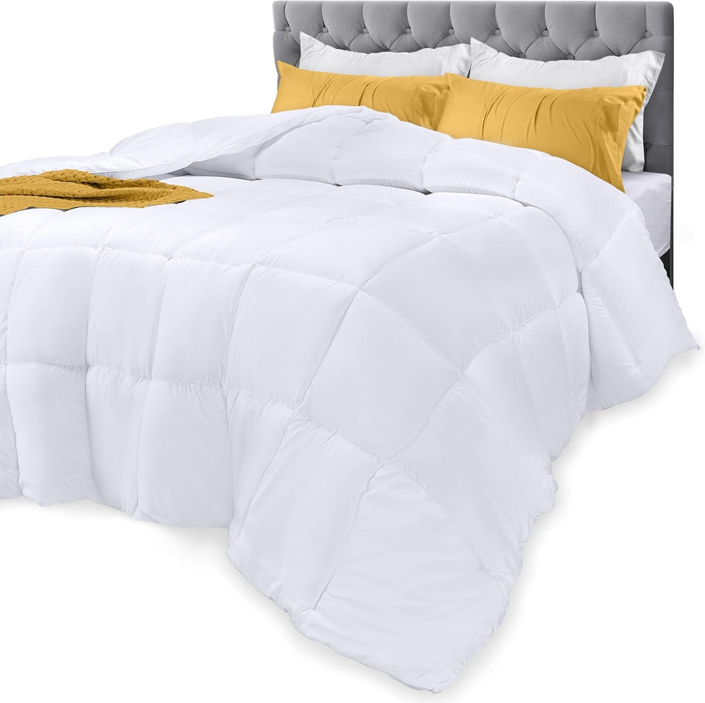 Utopia Literie FBA_B01JPECQF8 Couette double, blanc, polyester, double Couettes et couettes Naty Shop White Twin
