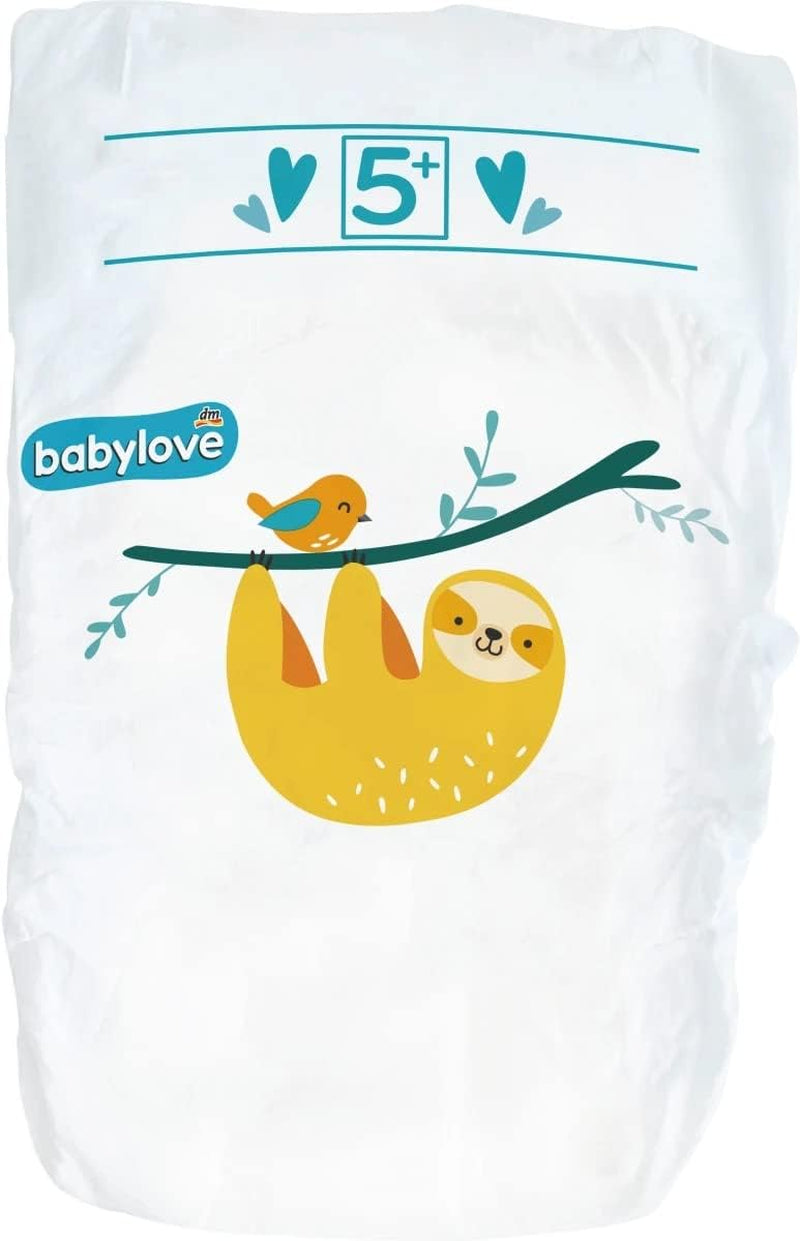 Couches Premium Active Plus taille 5+, Junior Plus 13-27 kg, 1 x 34 pcs.