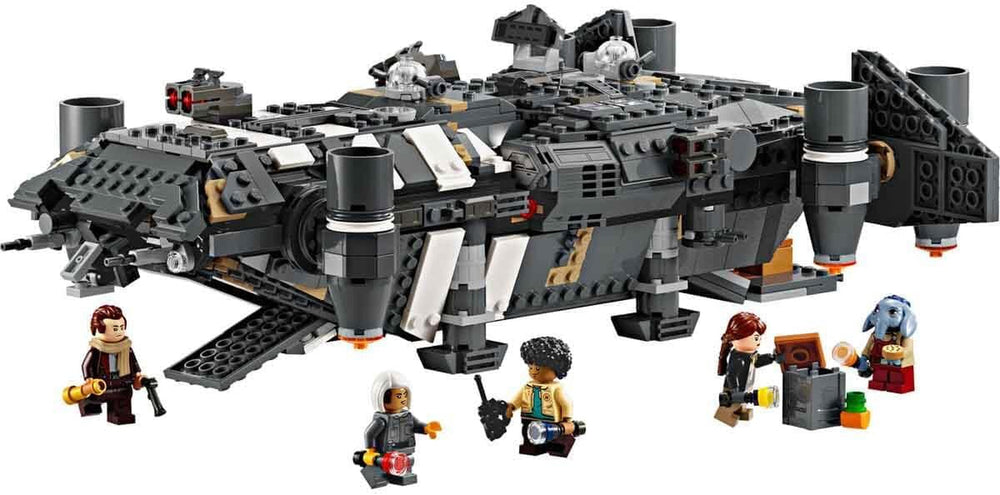 LEGO Star Wars : Skeleton Crew Onyx Cinder, vaisseau spatial à construire et à collectionner pour garçons et filles avec 5 personnages, idée cadeau pour les fans à partir de 10 ans 75374 Jeux de construction Besuche den LEGO-Store