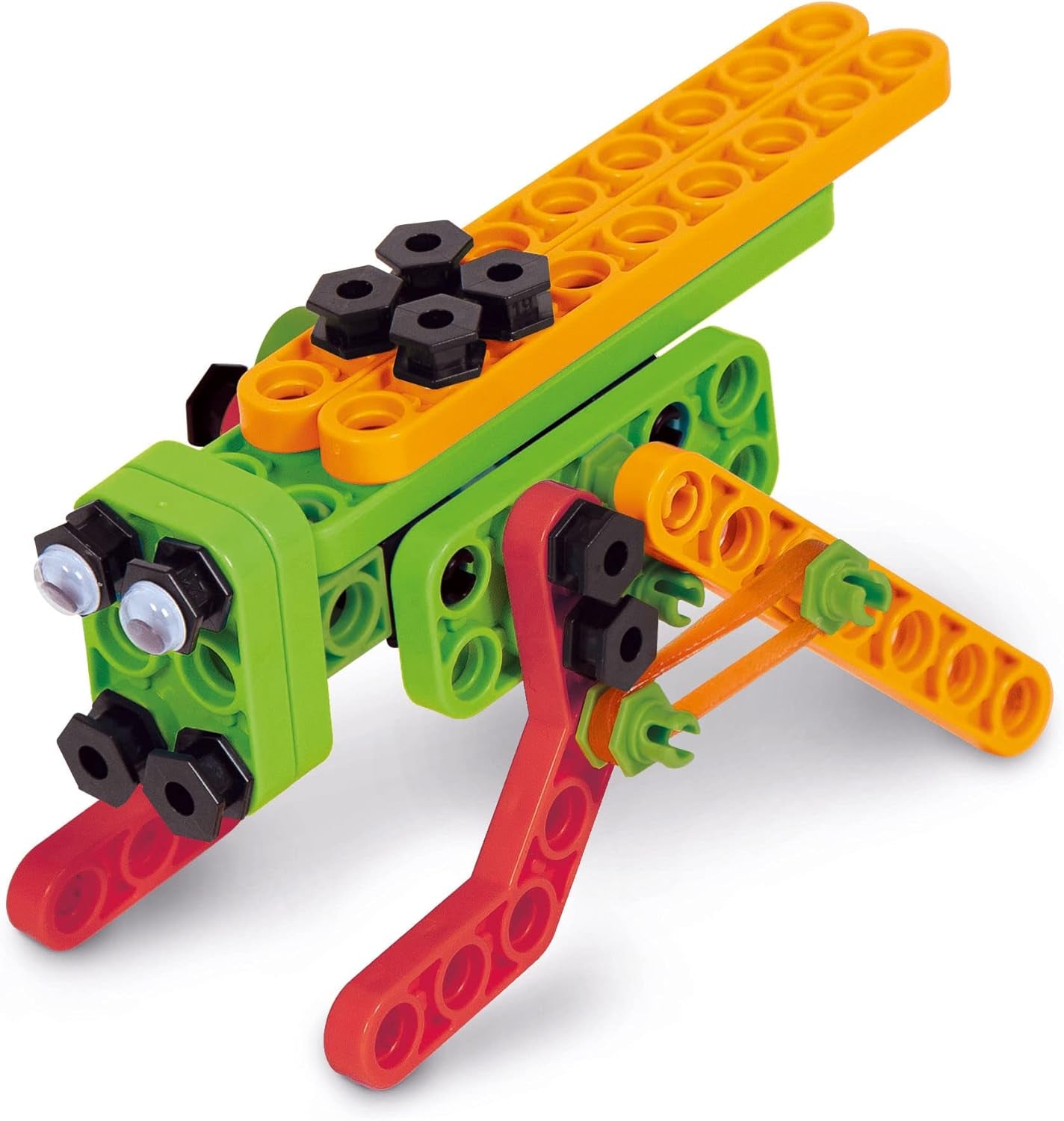 Clementoni 97860 Science & Play Build – Mechanics Junior Lustige Tiere, Bausatz for 8 Tiermodelle, Motorbetriebenes Konstruktionspielzeug for Kinder ab 6 ans Amazon Exclusive