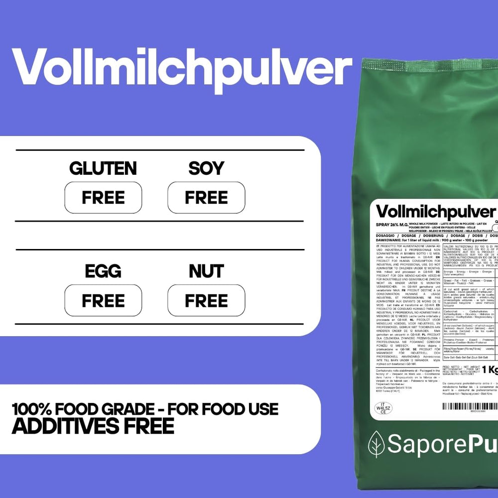 Vollmilchpulver 1 kg - Lait en poudre