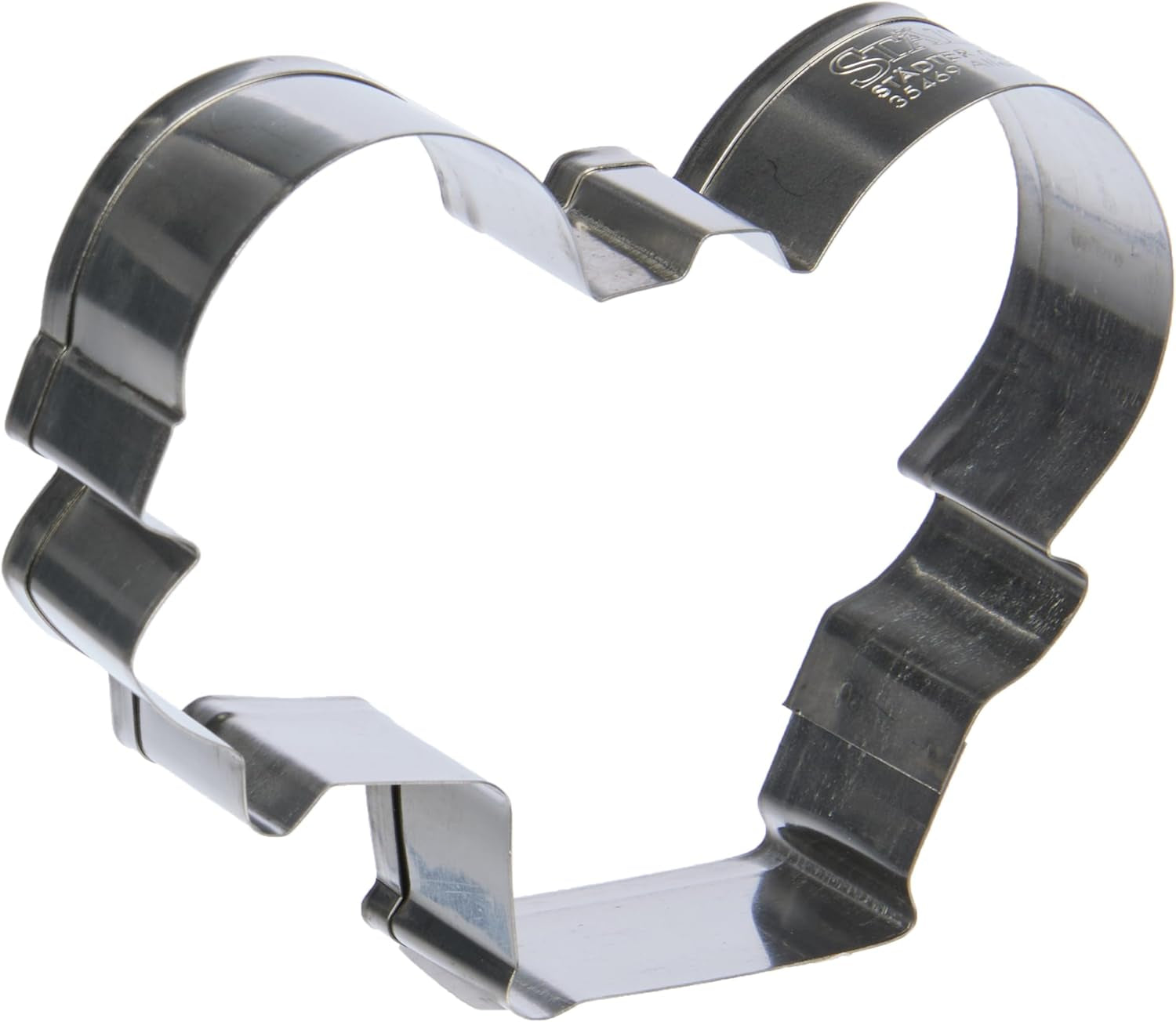 Städter 090194 Coupe-biscuits avec tracteur, acier inoxydable 18/8, 8 cm