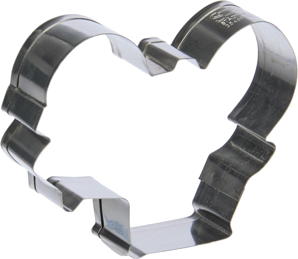 Städter 090194 Coupe-biscuits avec tracteur, acier inoxydable 18/8, 8 cm