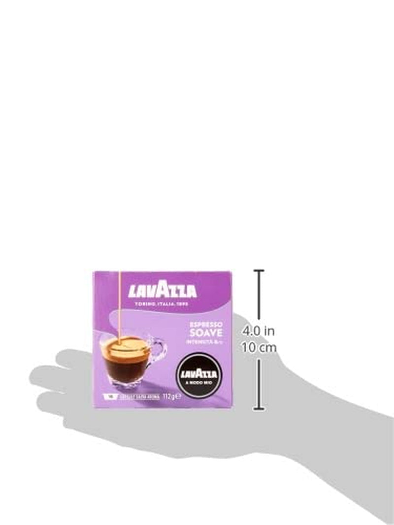 Lavazza A Modo Mio Espresso Soave, 1 x 16 capsules (1 x 112 g)
