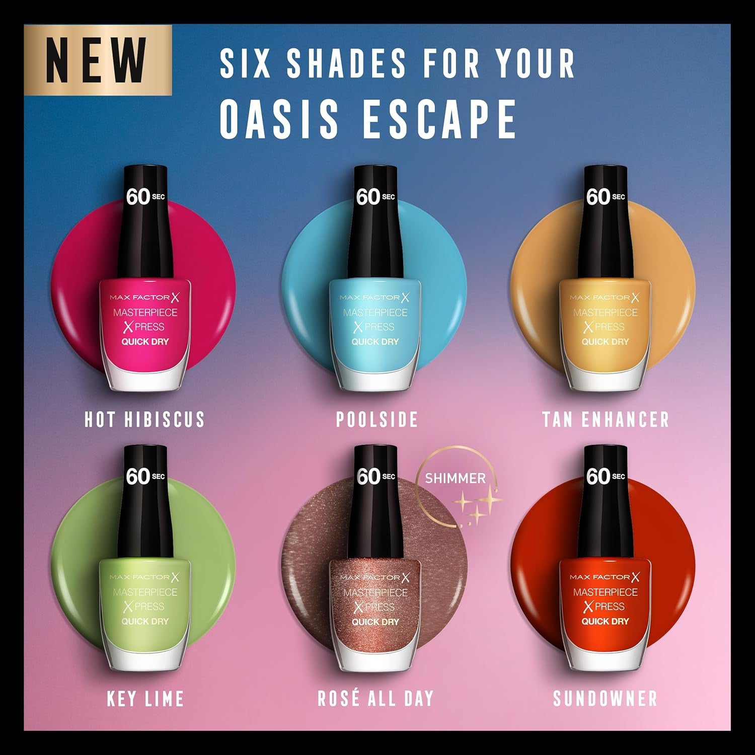 Max Factor Masterpiece Xpress Key Lime 590 vernis à ongles, 8 ml